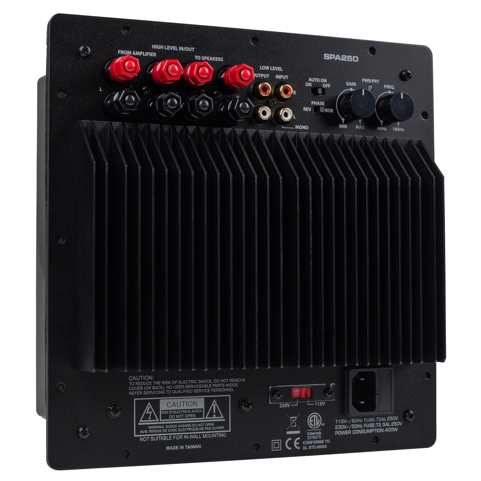 Dayton Audio SPA250 250 Watt Subwoofer Plate Amplifier
